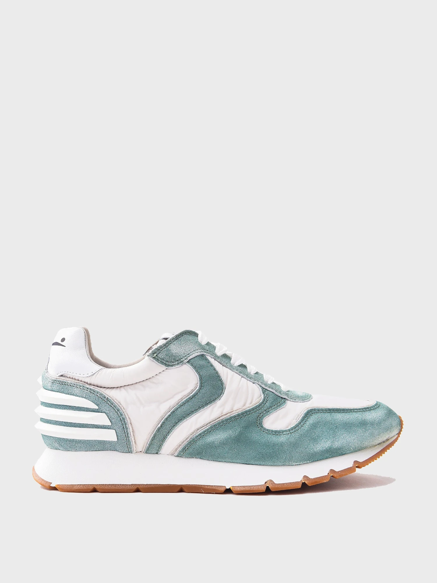 Voile Blanche Women's Julia Power Suede And Technical Nylon Sneaker 7 Voile Blanche Women's Julia Power Suede And Technical Nylon Sneaker - Image 7