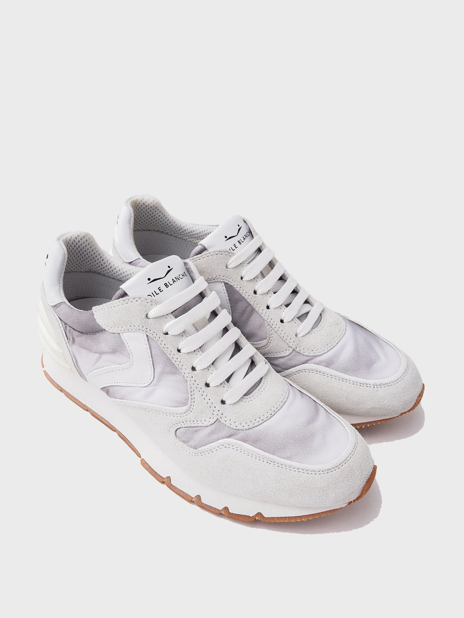 Voile Blanche Women's Julia Power Suede And Technical Nylon Sneaker 14 Voile Blanche Women's Julia Power Suede And Technical Nylon Sneaker - Image 14