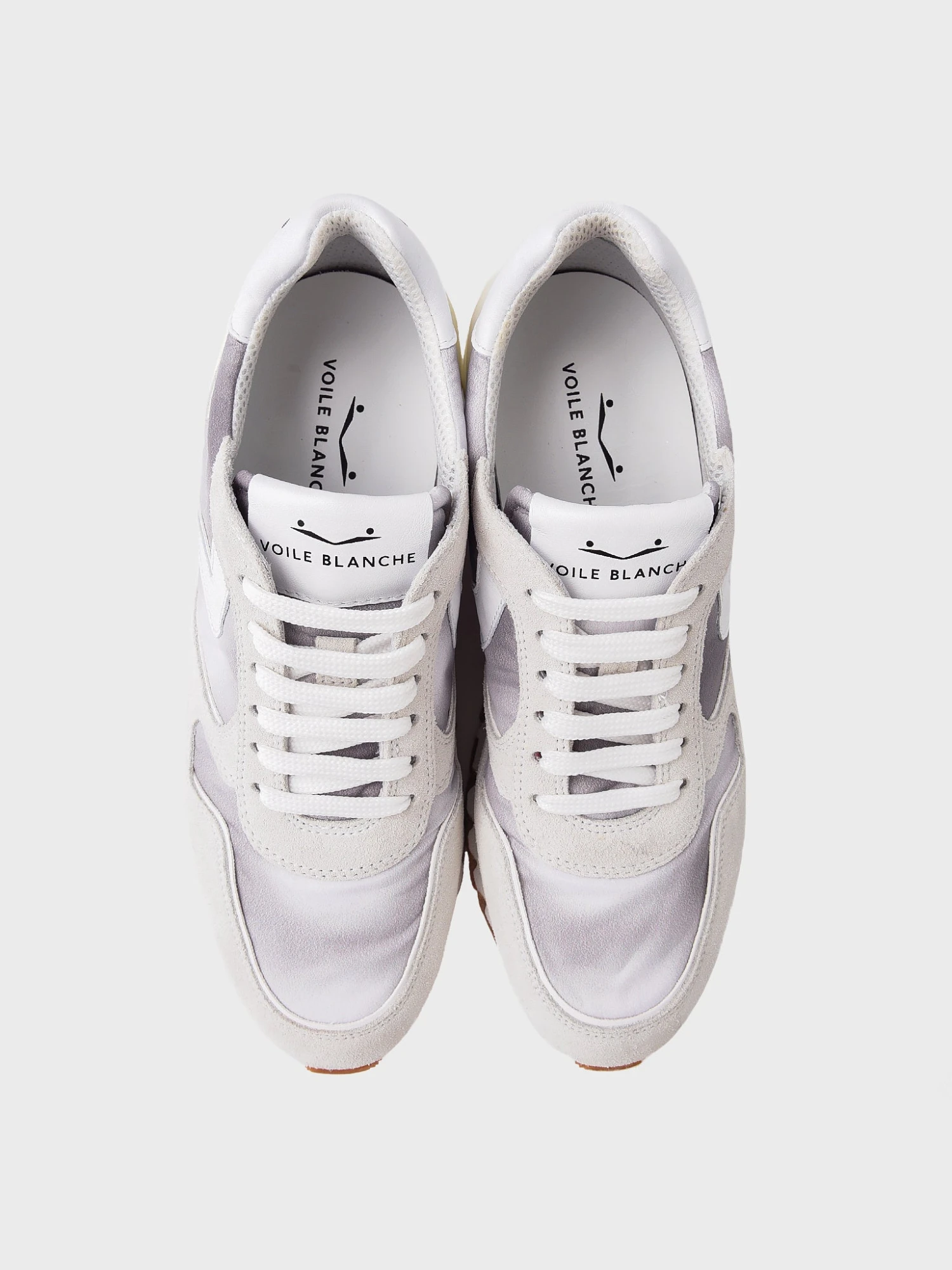 Voile Blanche Women's Julia Power Suede And Technical Nylon Sneaker 16 Voile Blanche Women's Julia Power Suede And Technical Nylon Sneaker - Image 16