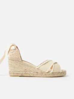 Castañer Castaner Women's Bluma Espadrille Wedge -Standrews Links Officials Store 021850 203xIVORYxAlt2 100734838