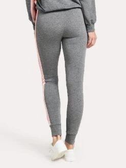 Sundry Skinny Sweatpant With Stripe Trim -Standrews Links Officials Store 05 026T30 HEATHERGREYalt2