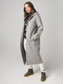 Frauenschuh Women's Olivia Long Coat -Standrews Links Officials Store 057557x09SILVERxAlt1 19776491