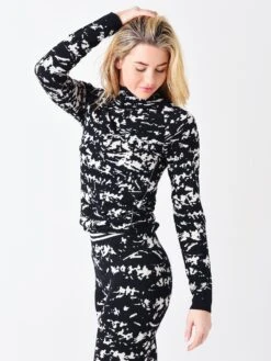 Frauenschuh Women's Heavenly Sweater -Standrews Links Officials Store 077560x01BLACKxAlt2 51400341