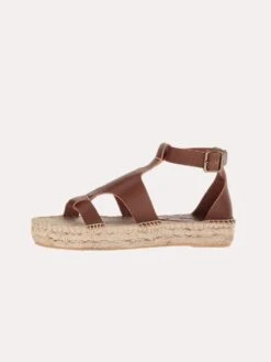 Soludos Banded Shield Sandal -Standrews Links Officials Store 1000308 walnutalt1