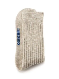 Birkenstock Women's Cotton Slub Socks -Standrews Links Officials Store 1008 033 beige whitealt1