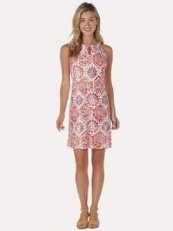 Jude Connally Lisa Dress -Standrews Links Officials Store 101115 MTCMOSAICTILECORALalt2