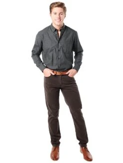 Billy Reid Tuscumbia BD Shirt -Standrews Links Officials Store 102 014 greenalt3