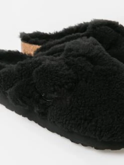 Birkenstock Women's Boston Big Buckle Platform Shearling Clog -Standrews Links Officials Store 1021734xBLACKxAlt3 81626312