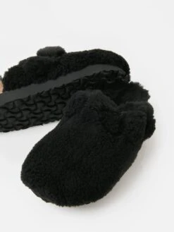 Birkenstock Women's Boston Big Buckle Platform Shearling Clog -Standrews Links Officials Store 1021734xBLACKxPrimary 81720197