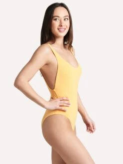 Seafolly Active Retro Tank Maillot -Standrews Links Officials Store 10761 058 buttercupalt1