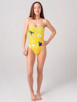 Seafolly Women's Florence Tube One Piece Swimsuit -Standrews Links Officials Store 10910 696xSUNFLOWERxAlt3