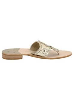 Jack Rogers Hamptons Sandal -Standrews Links Officials Store 1111004fm platinum 528e3ad1 7efe 423c 938c 923e7a3816fa