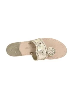 Jack Rogers Hamptons Sandal -Standrews Links Officials Store 1111004fm platinumalt1