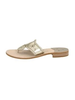 Jack Rogers Hamptons Sandal -Standrews Links Officials Store 1111004fm platinumalt3
