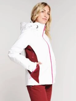 Obermeyer Women's Mai Jacket -Standrews Links Officials Store 11111 whitealt1