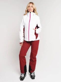 Obermeyer Women's Mai Jacket -Standrews Links Officials Store 11111 whitealt3