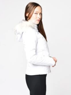 Obermeyer Women's Evanna Down Jacket -Standrews Links Officials Store 11118 WHITEalt1