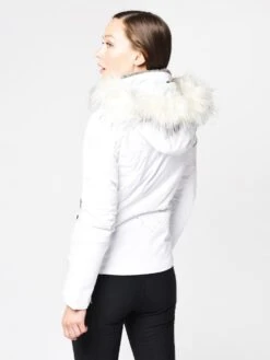 Obermeyer Women's Evanna Down Jacket -Standrews Links Officials Store 11118 WHITEalt2