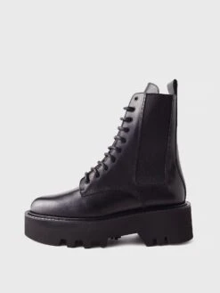 ATP Atelier Women's Pesaro Black Vacchetta Boot -Standrews Links Officials Store 111323xBLACKxAlt4 49151667