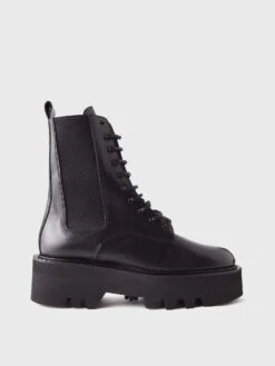 ATP Atelier Women's Pesaro Black Vacchetta Boot