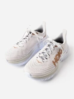 HOKA Women's Mach 5 Running Shoe -Standrews Links Officials Store 1127894xWHITECOPPERxAlt2 101219949