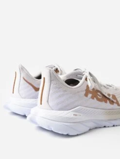 HOKA Women's Mach 5 Running Shoe -Standrews Links Officials Store 1127894xWHITECOPPERxAlt3 101219952