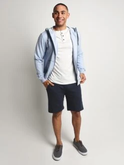 Surfside Supply 2 Tone Fleece Terry Hoodie -Standrews Links Officials Store 11300107e blueheatheralt1