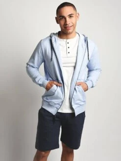 Surfside Supply 2 Tone Fleece Terry Hoodie -Standrews Links Officials Store 11300107e blueheatheralt2