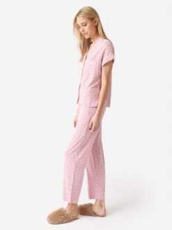 UGG Women's Aimee Pajama Set II -Standrews Links Officials Store 1131518xCLAYPINKHEARTSxAlt2 84127788