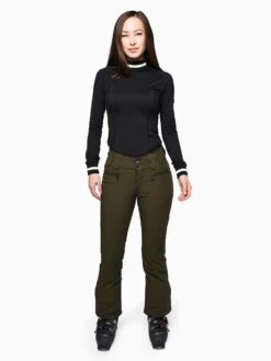 Bogner Women's Geri Pant -Standrews Links Officials Store 1165 4815 096DARKOLIVEalt3
