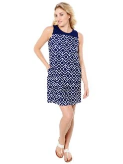 Jude Connally Molly Dress -Standrews Links Officials Store 117 molly sgnsailgeonavyalt1