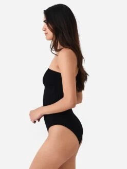 Love & Bikinis Women's Tulum One-Piece Swimsuit -Standrews Links Officials Store 1215xBLACKxAlt3 93435083