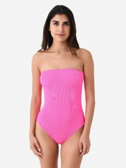 Love & Bikinis Women's Tulum One-Piece Swimsuit -Standrews Links Officials Store 1215xHOTPINKxPrimary 93290213