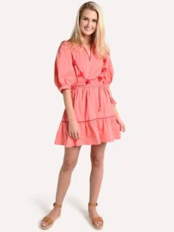Crosby Mia Dress -Standrews Links Officials Store 13039sp19 coralreefalt2