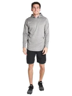 Under Armour MK1 Terry Hoodie -Standrews Links Officials Store 1316206 035steel blackalt1