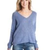 Jumper 1234 Loose Knit V-Neck Sweater