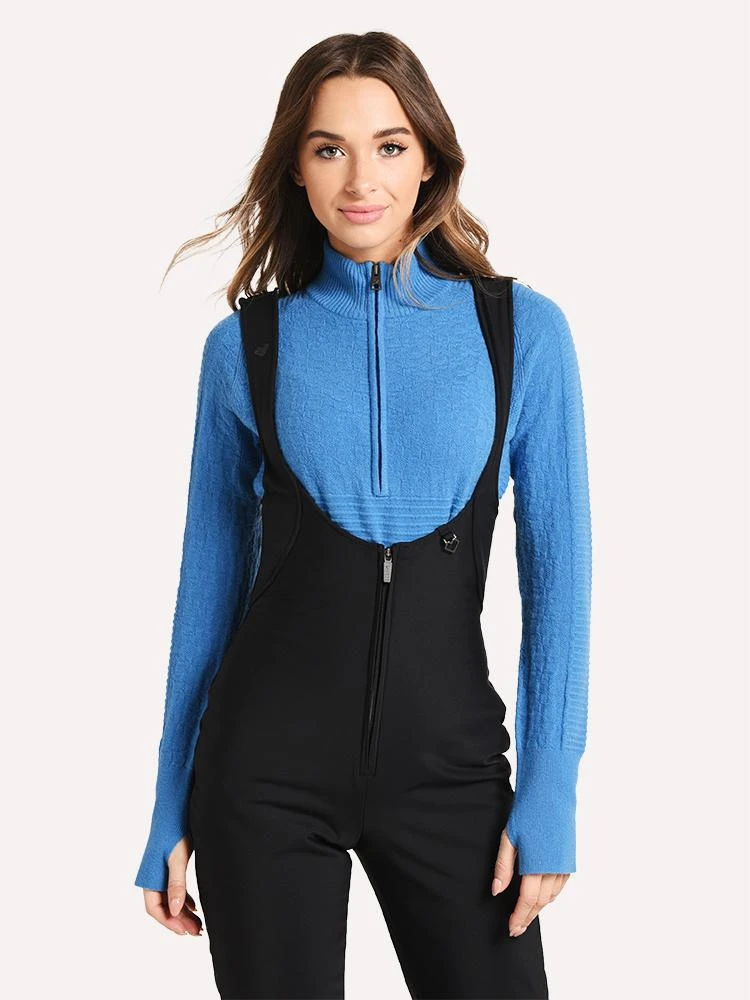 Obermeyer Women's Dolly Cashmere-Blend 1/2 Zip Sweater 2 Obermeyer Women's Dolly Cashmere-Blend 1/2 Zip Sweater - Image 2