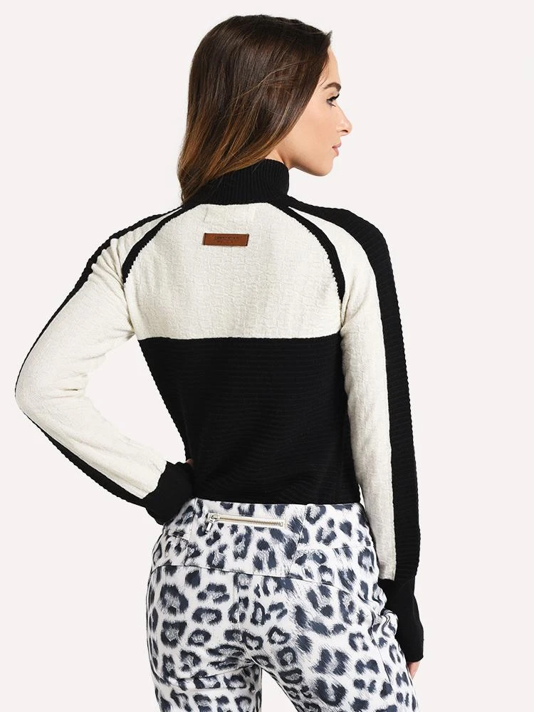 Obermeyer Women's Dolly Cashmere-Blend 1/2 Zip Sweater 5 Obermeyer Women's Dolly Cashmere-Blend 1/2 Zip Sweater - Image 5