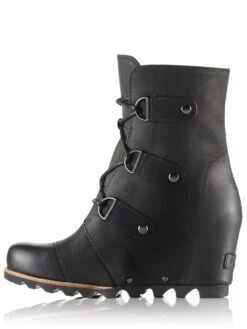 Sorel Women's Joan Of Arctic Wedge Mid Boot -Standrews Links Officials Store 1627141 black quarryalt3