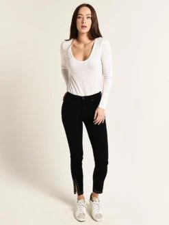 Citizens Of Humanity Women's Rocket Ankle Split Hem Jean 9 Citizens Of Humanity Women's Rocket Ankle Split Hem Jean -Standrews Links Officials Store 1691b 805 cavern black alt3