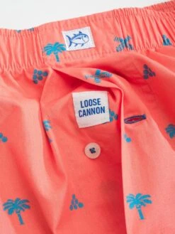 Southern Tide Loose Cannon Boxer -Standrews Links Officials Store 1696 nauticalorangealt1