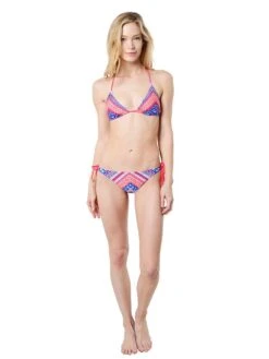 Shoshanna Women's Chevron Tapestry Triangle Top -Standrews Links Officials Store 16cv7270 fuchsiamultialt3