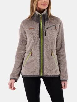 Obermeyer Women's Britt Fleece Jacket -Standrews Links Officials Store 17055xPEWTERxPrimary 12185710 9caa9f06 abbe 4492 a6f8 e7f4d4f7895a