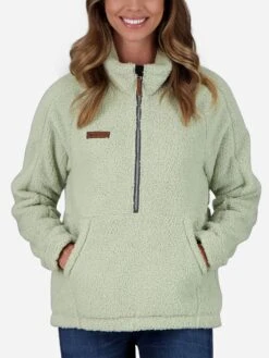 Obermeyer Women's Piper Sherpa Pullover -Standrews Links Officials Store 17058xSAGEBRUSHxPrimary 44947835