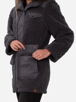 Obermeyer Andie Sherpa Jacket -Standrews Links Officials Store 17068 xCOALxAlt3 76460411