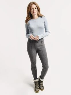 Erin Snow Zuma Pant In Cozy Cork -Standrews Links Officials Store 1710421 heathercharcoalalt1