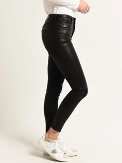 Citizens Of Humanity Women's Rocket Ankle High Rise Skinny Jean -Standrews Links Officials Store 1759 805 blackleatherettealt1