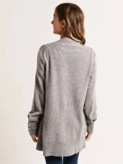 White + Warren Corset Cuff Cardigan -Standrews Links Officials Store 17903 greyhthralt3