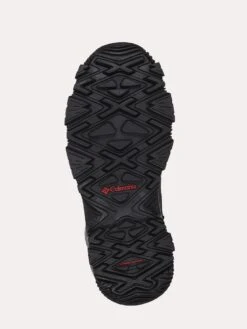 Columbia Men's Bugaboot III Boot -Standrews Links Officials Store 1791221 black brightredalt1