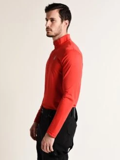 Spyder Men's Limitless Solid Zip T-Neck 9 Spyder Men's Limitless Solid Zip T-Neck -Standrews Links Officials Store 181354 600redalt1